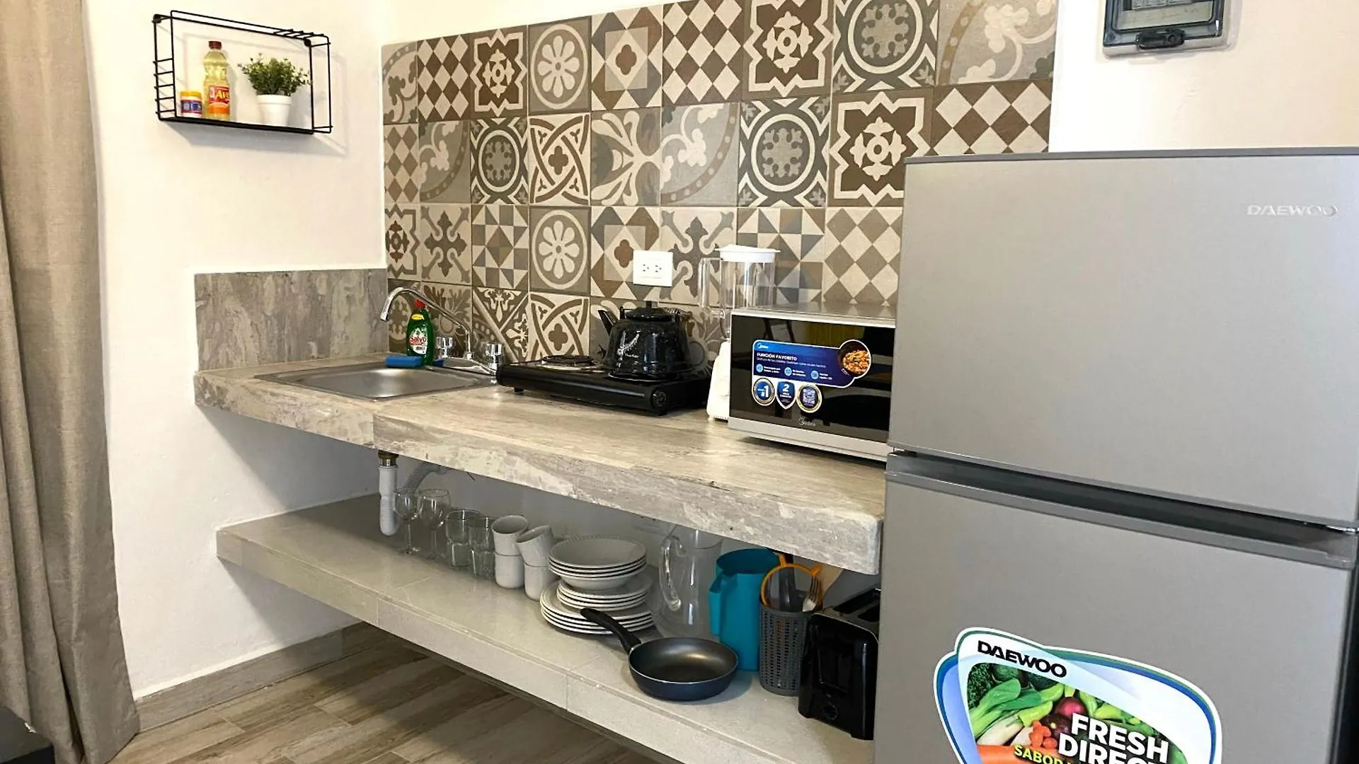 Estudio 2 Nuevo Cun Centro+Wifi+Aa Cancun Apartment